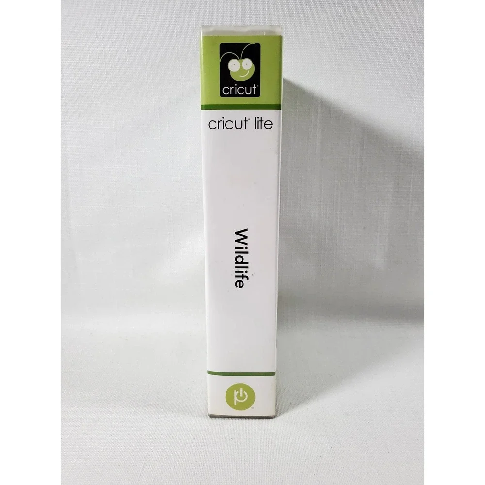 Cricut‎ Lite Wildlife Cartridge – Complete w/ Case, Keypad Overlay & Inserts